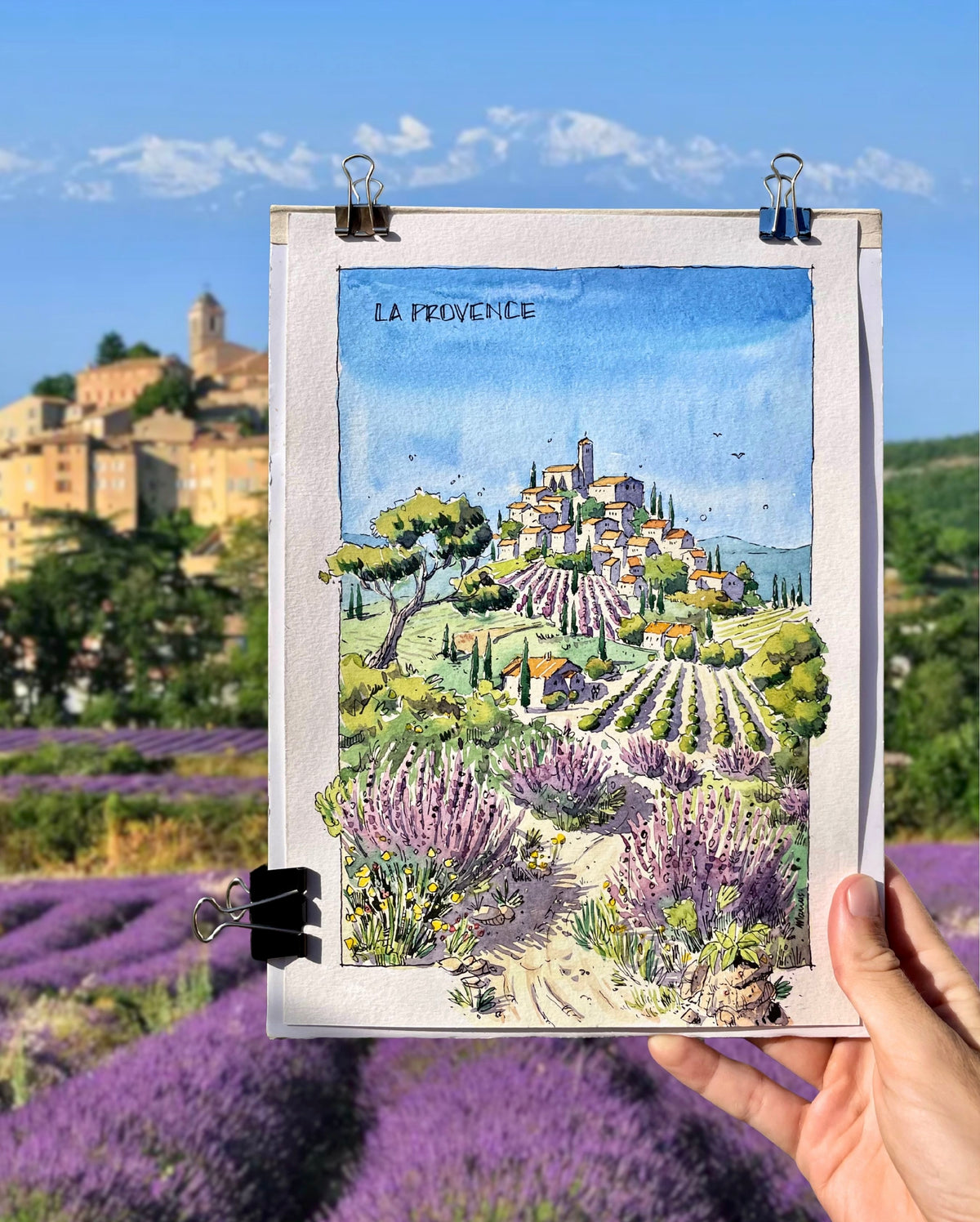 Provence Sketching Trip